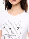 Ea7 T-shirt Donna 7W001097AF10373 White - Bianco