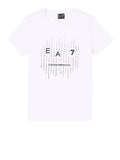 Ea7 T-shirt Donna 7W001097AF10373 White - Bianco