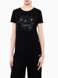 Ea7 T-shirt Donna 7W001097AF10373 Black - Nero