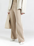 Ea7 Pantalone Tuta Donna 7W001155AF12501 Aluminum - Beige