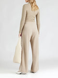 Ea7 Pantalone Tuta Donna 7W001155AF12501 Aluminum - Beige