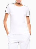 Ea7 T-shirt Donna 7W001490AF10373 White - Bianco