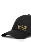 Ea7 Berretto con Visiera Unisex 7X000005AF11989 Black/gold - Nero