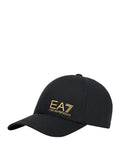 Ea7 Berretto con Visiera Unisex 7X000005AF11989 Black/gold - Nero