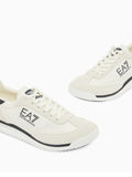 Ea7 Sneakers Uomo 7X000655AF23106 Off White+black - Bianco