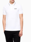 Ea7 Polo Uomo 8NPF16PJVUZ White - Bianco