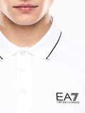 Ea7 Polo Uomo 8NPF16PJVUZ White - Bianco