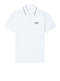 Ea7 Polo Uomo 8NPF16PJVUZ White - Bianco