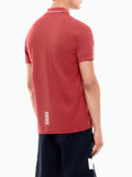 Ea7 Polo Uomo 8NPF16PJVUZ Haute Red - Rosso