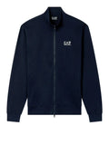 Ea7 Felpa Zip Uomo 8NPM31PJVRZ - Blu