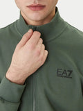 Ea7 Felpa Zip Uomo 8NPM31PJVRZ Cilantro - Verde
