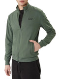 Ea7 Felpa Zip Uomo 8NPM31PJVRZ Cilantro - Verde