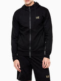 Ea7 Felpa Zip Uomo 8NPM33PJVRZ Black - Nero