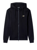 Ea7 Felpa Zip Uomo 8NPM33PJVRZ Black - Nero