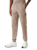 ea7 pantalone tuta cargo uomo 8npp67pjvrz roasted cashew beige 165630538