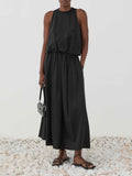 ELEH Gonna Longuette Donna SS260024 - Nero