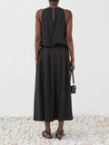 ELEH Gonna Longuette Donna SS260024 - Nero