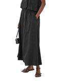 ELEH Gonna Longuette Donna SS260024 - Nero