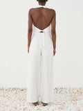 ELEH Pantalone Palazzo Donna SS260068 - Bianco