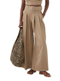 ELEH Pantalone Palazzo Donna SS260099 - Beige