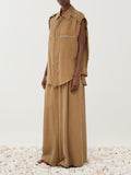 ELEH Blusa Donna SS260108 Cammello - Beige