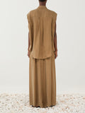 ELEH Blusa Donna SS260108 Cammello - Beige