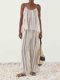 ELEH Pantalone Palazzo Donna SS260132 - Beige