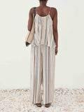 ELEH Pantalone Palazzo Donna SS260132 - Beige