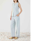 ELEH Gilet Donna SS260145 - Celeste