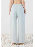 ELEH Pantalone Palazzo Donna SS260146 - Celeste