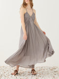 ELEH Vestito Longuette Donna SS260172 - Grigio
