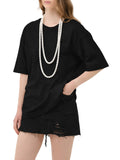 ELEH T-shirt Donna SS260216 - Nero