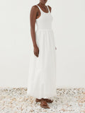 ELEH Vestito Longuette Donna SS260228 - Bianco