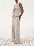 ELEH Pantalone Palazzo Donna SS260269 - Grigio