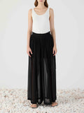 ELEH Pantalone Palazzo Donna SS260338 - Nero