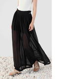 ELEH Pantalone Palazzo Donna SS260338 - Nero