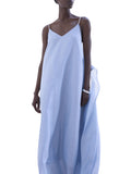 ELEH Vestito Longuette Donna SS260364 - Celeste