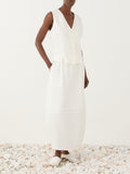 ELEH Gonna Longuette Donna SS260368 - Bianco