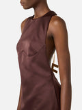 Elisabetta Franchi Vestito Mini Cacao Donna AB87162E2 Cacao - Marrone