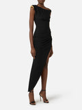 Elisabetta Franchi Vestito Midi Donna AB90661E2 - Nero