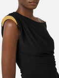 Elisabetta Franchi Vestito Midi Donna AB90661E2 - Nero