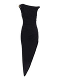Elisabetta Franchi Vestito Midi Donna AB90661E2 - Nero