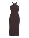 Elisabetta Franchi Vestito Longuette Cacao Donna AB91761E2 Cacao - Marrone