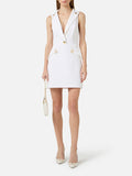 Elisabetta Franchi Vestito Mini Donna AB92461E2 - Avorio