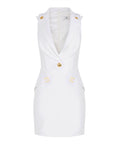 Elisabetta Franchi Vestito Mini Donna AB92461E2 - Avorio