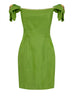 elisabetta franchi vestito mini donna ab96862e2 aloe verde 160754706