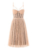 elisabetta franchi vestito midi nude nero donna ab97162e2 nude nero rosa 164517480