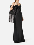 Elisabetta Franchi Vestito Longuette Donna ABR3362E2 - Nero
