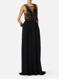 Elisabetta Franchi Vestito Longuette Donna ABR4262E2 - Nero