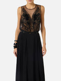 Elisabetta Franchi Vestito Longuette Donna ABR4262E2 - Nero
